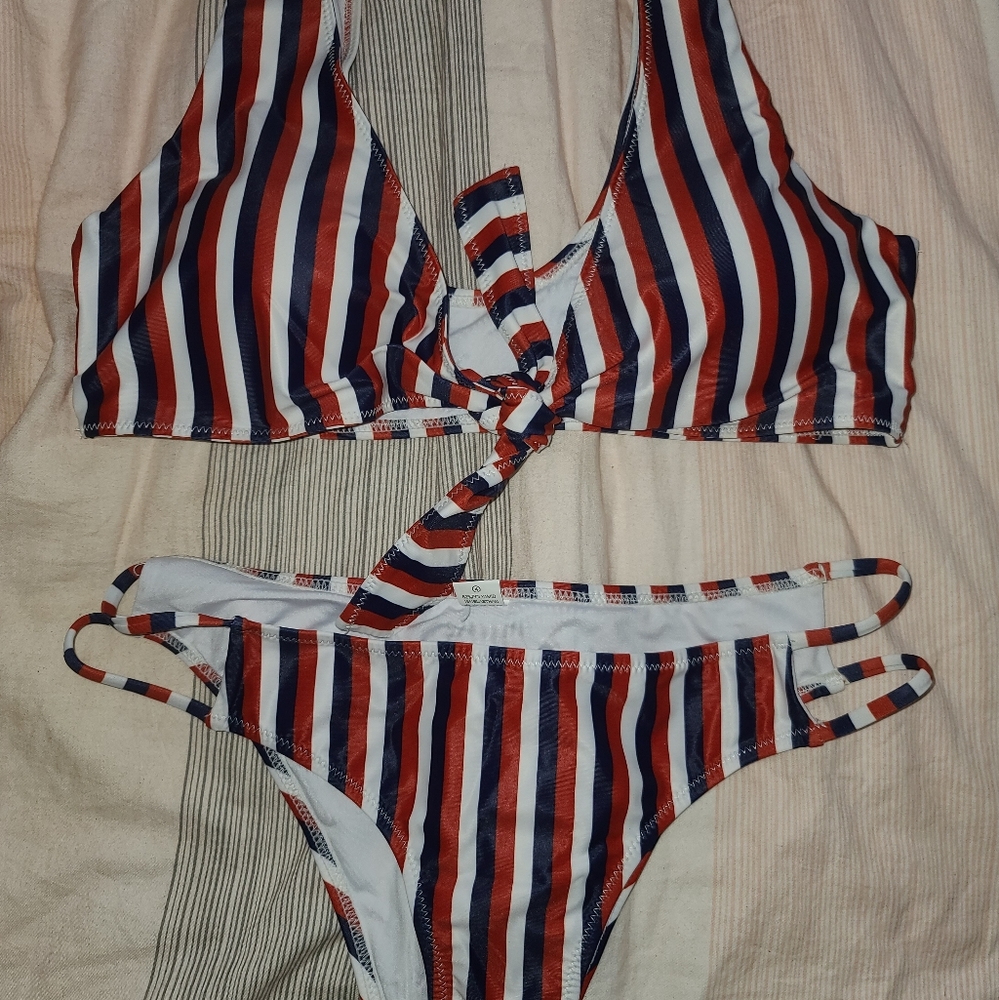 Red, White, and Blue bikini